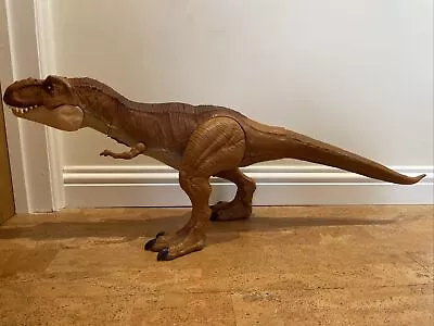 Buy Jurassic World Stomp 'N Escape Tyrannosaurus Rex T-Rex Dinosaur Figure Toy • 14.30£