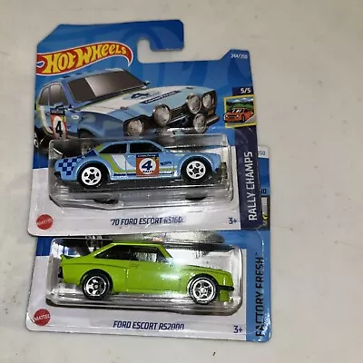 Buy Hot Wheels 2024 Ford Escort RS2000 - And 1970 RS1600 • 8£
