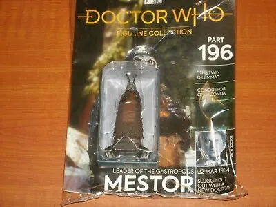 Buy MESTOR  'Leader Of Gastropods' #196 Eaglemoss BBC Doctor Who Figurine Collection • 19.99£