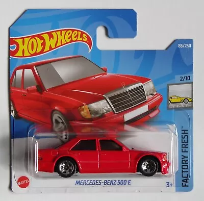 Buy Hot Wheels Mercedes-Benz 500E Red • 3.99£