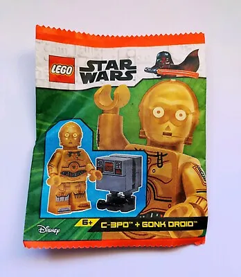Buy Lego Star Wars -C-3PO & Gonk Droid Minifigures (Polybag - 912310) • 5£