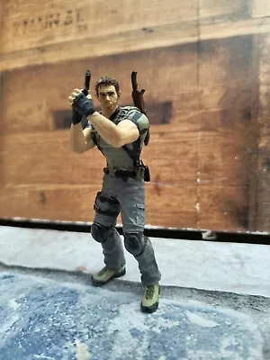 Buy Resident Evil 5 Chris Redfield Mini Action Figure From Collectors Edition Game • 24.95£