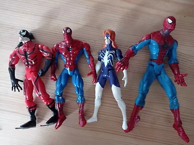 Buy Spider-Man Toybiz Bundle Lot Rare Spider-woman Tarantula Marvel Comics Vintage • 8£
