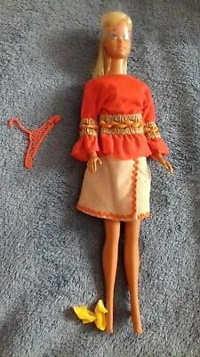 Buy Vintage Barbie Dress From 70's Peasant Pleasant #3482 (DOLL NOT INCLUDED!) • 91.47£