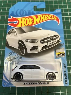 Buy Hot Wheels 2019 Mercedes-Benz A Class White Factory Fresh No 201 New & Unopened • 24.99£