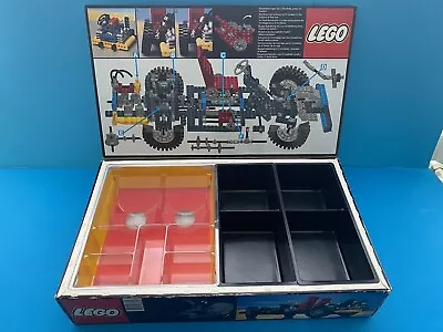 Buy Lego Technic 8860 Car Chassis Empty Box Only With Plastic Inserts • 71.99£