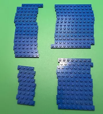 Buy 50 X LEGO Blue Plate 1 X 10 8 6 4 • 4£