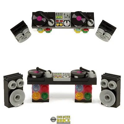 Buy DJ Decks & Speakers - Inc Turntables, Vinyl Discs | All Parts LEGO • 7.99£