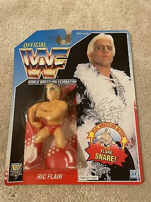 Buy WWF Hasbro Ric Flair MOC Wrestling Figure 1993 Series 6 Great Condition • 299.99£