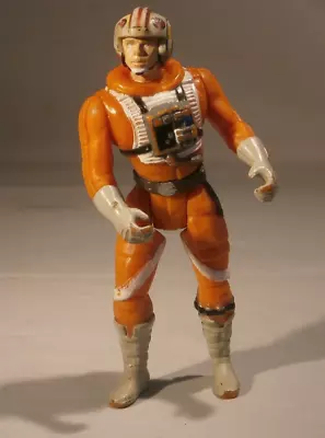 Buy Star Wars Power Of The Force Luke Skywalker X Wing Pilot Loose Figure Potf 1995 • 1.99£