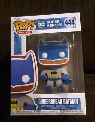Buy Funko Pop! DC SUPER HEROES - Gingerbread Batman #444 CHRISTMAS. • 6.99£