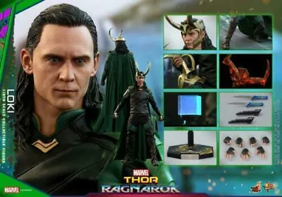 Buy New Hot Toys MMS472 Ragnarok Gladiator Thor Loki Tom Hiddleston 1/6 Figure • 210£