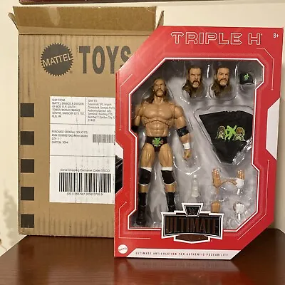 Buy WWE Mattel Ultimate Edition Series Triple H Hhh Dx Brand New Takeover • 59.99£