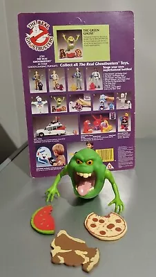Buy 100% Complete THE REAL GHOSTBUSTERS GREEN GHOST SLIMER 6  Figure With Card 1984 • 94.95£