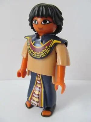Buy Playmobil Roman/Egyptian Figure: Village Man Or Servant In Beige & Navy NEW • 4.79£