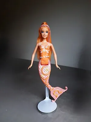 Buy 2007 Barbie Fairytopia Mermaidia Sea Pixies Mermaid Doll Orange L6865 RARE Y2K  • 31.22£