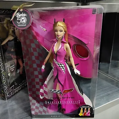 Buy Barbie Corvette American Favorites Nrfb Model Muse Doll Mattel Collection   • 196.49£