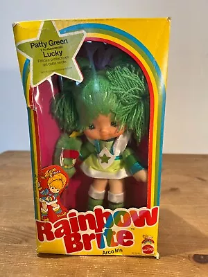 Buy New RARE Vintage Mattel 80's MIB Rainbow Bright Doll Patty Green & Lucky  NRFB • 250£