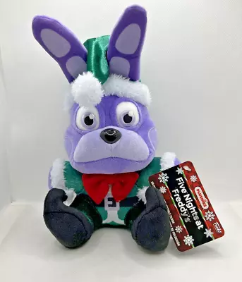 Buy Five Nights At Freddys FNAF Holiday Elf Bonnie Plush Soft Toy Funko Purple RARE • 24.99£