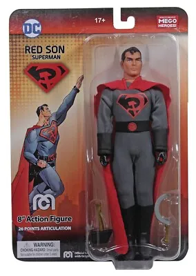 Buy Mego DC Red Son Superman Exclusive 8  Action Figure • 21.99£