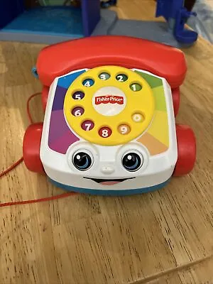 Buy Fisher-Price Chatter Telephone Toddler Pull Along Toy • 3.49£