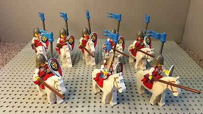 Buy Lego Classic / Vintage Castle King With 7 Mounted Knight Minifigures • 75£