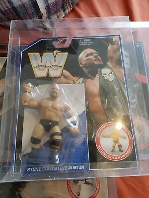 Buy WWE Mattel Retro Stone Cold Steve Austin Series 2 • 16£