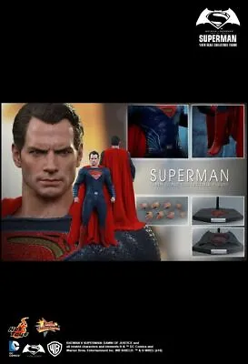 Buy Hot Toys Mms343 Batman V Superman: Dawn Of Justice Superman 1/6th Scale Collecti • 316.41£