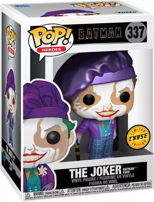 Buy Batman - The Joker Batman 1989 337 Limited Chase Edition - Funko Pop! - Fi Vinyl • 23.42£