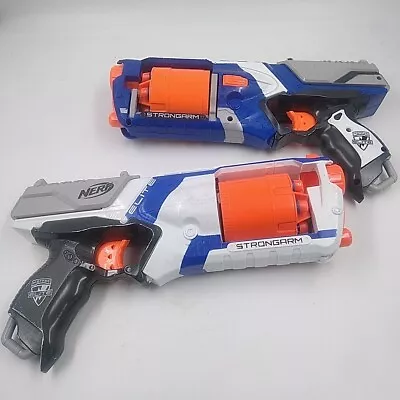 Buy NERF N-Strike Elite Strongarm X 2  Fully Tested And Working, Includes 12 Darts • 14.99£