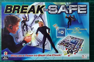 Buy 2003 BREAK THE SAFE BOARD GAME By MATTEL - COMPLETE And WORKS • 19.25£