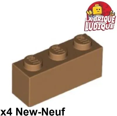 Buy LEGO 4x Brick Brick 1x3 Flesh Medium Nougat 3622 NEW • 1.36£