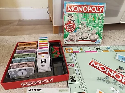 Buy Hasbro Monopoly With New Token Line-Up Board Game • 7£