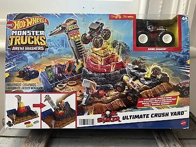 Buy Hot Wheels Monster Trucks Arena Ultimate Crush Yard • 20£