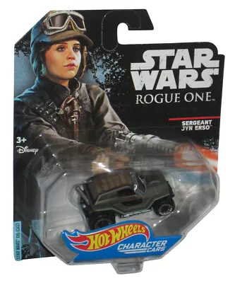 Buy Star Wars Rogue One Hot Wheels Character Cars (2014) Sergeant Jyn Erso Toy Car • 12.05£