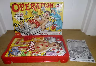 Buy Vintage Operation FX  Sound Silly Skill Game By Hasbro 2007 MB Games Complete • 8.99£
