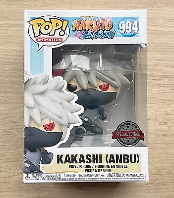Buy Funko Pop Naruto Shippuden Kakashi Anbu #994 + Free Protector • 24.99£