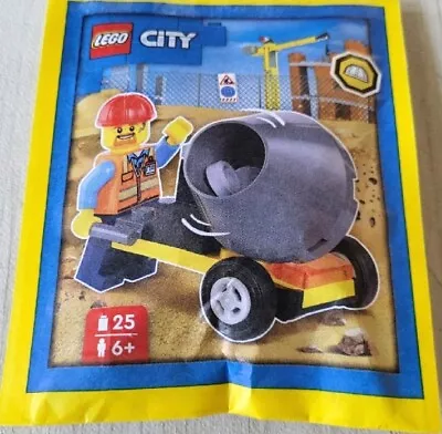 Buy LEGO City - Builder With Cement Mixer - Mini-Set - 952403 - New & Sealed • 4.99£