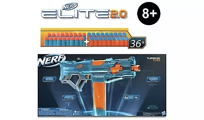 Buy Nerf Elite 2.0 Turbine CS-18 Motorised Rapid-Fire Blaster • 21.99£