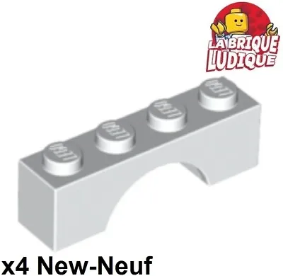 Buy LEGO 4x Brick Brick Arch Arch 1x4 White/White 3659 NEW • 1.24£