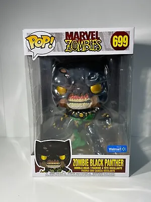 Buy Funko Pop! Marvel Zombies - Zombie Black Panther Walmart Exclusive 10  Inch #699 • 34.99£