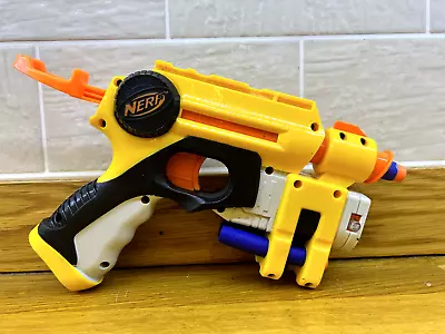 Buy NERF N-Strike Switch Shot EX-3 Blaster Yellow With 3 Soft Foam Darts • 9.95£