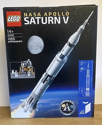 Buy Lego Nasa Apollo Saturn V Rocket 21309 Complete With Box And Instruction Book • 56£