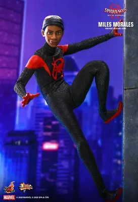 Buy Clearance Hot Toys 1/6 Spider-man Into The Spider-verse Mms567 Miles Morales • 299.99£