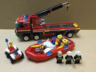 Buy Lego City 7213 Off-Road Fire Truck & Fireboat, 100% Complete. • 15£