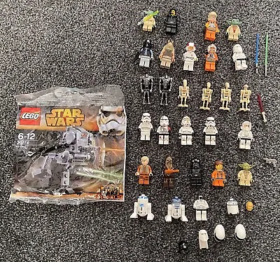 Buy Lego Star Wars Minifigures Job Lot Bundle 26 Figures + Extras • 42.51£