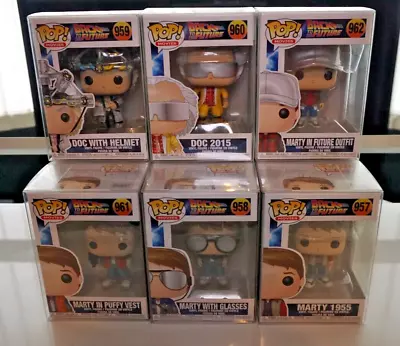 Buy Funko Pop! Back To The Future Collection WITH POP PROTECTORS • 150£