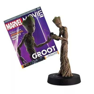 Buy Eaglemoss Marvel Movie Collection Issue #84 Groot Figurine With Magazine • 25£