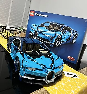 Buy LEGO TECHNIC Bugatti Chiron 42083 99.9% Complete Box + Instructions Retired Set • 179.99£
