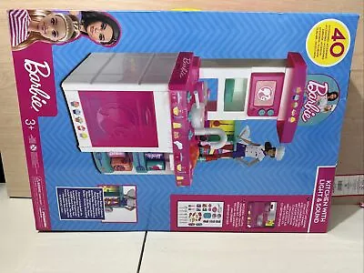 Buy Barbie Kitchen Set With Light And Sound Function,40 Accessories,new,sealed • 41.95£